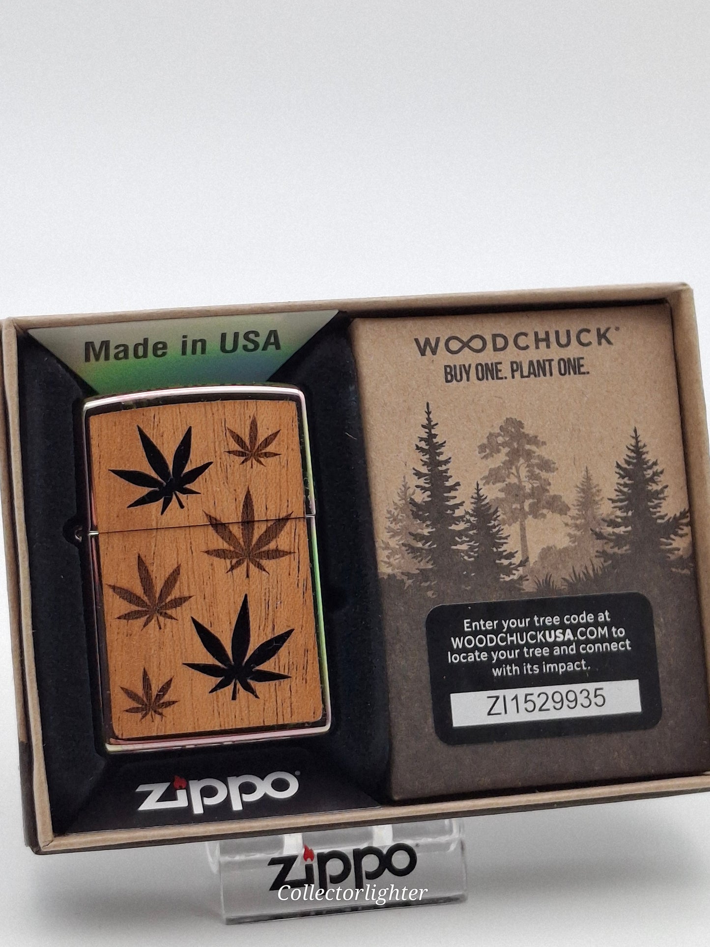 Zippo - Woodchuck Leaves Multicolor 60004581