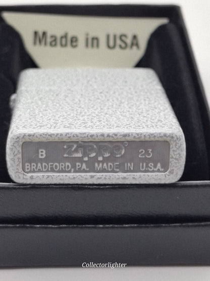  Zippo Glacier Regular 60007099, Bodenstempel B 23 mit Zippo-Logo und Made in USA
