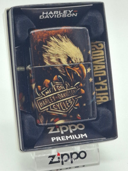 Zippo Harley Davidson Limited Edition 2026 60007745 mit Adlermotiv und Harley-Davidson-Logo in der Originalverpackung