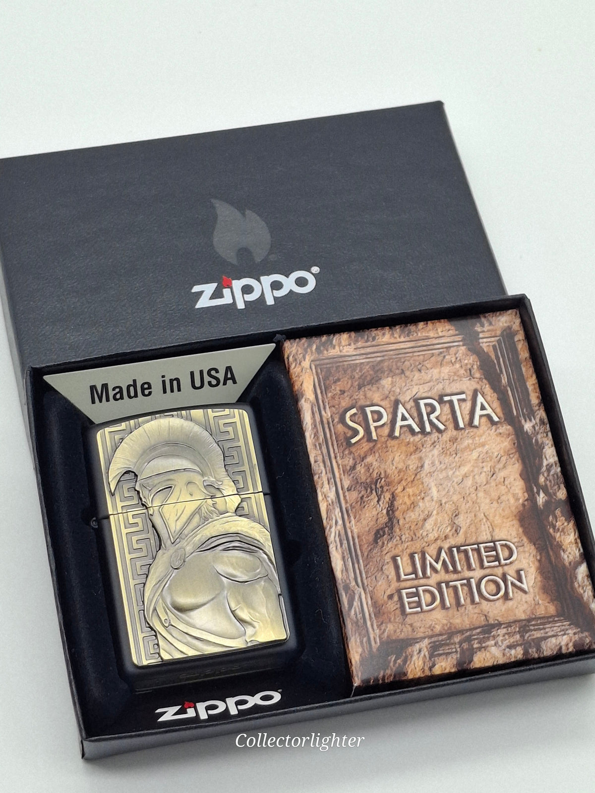 Zippo Benzinfeuerzeug Zippo - Sparta Limited Edition - 2008282 Zippo - Sparta Limited Edition - 2008282