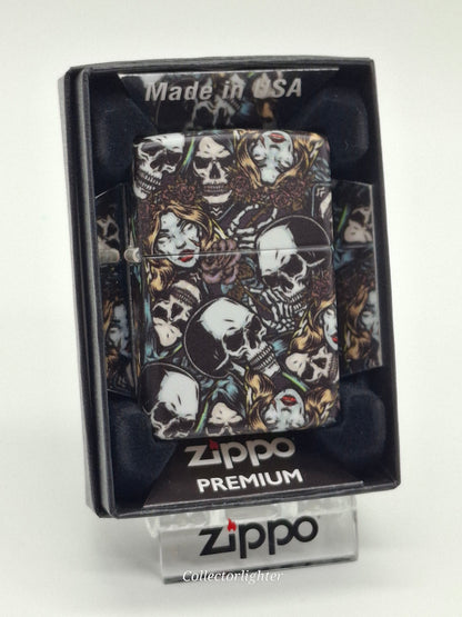 Zippo Benzinfeuerzeug Zippo - Gothic Skull Design 540° 60007057 60007057 Zippo - Gothic Skull Design 540° 60007057