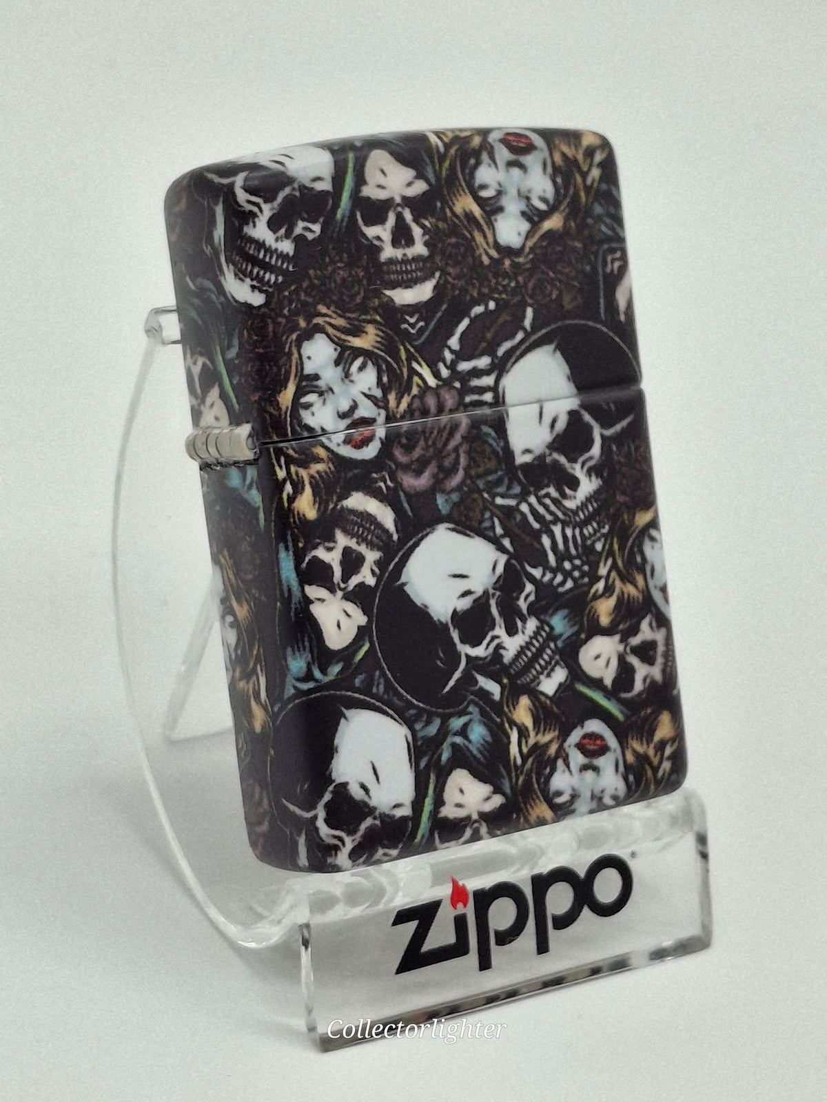 Zippo Benzinfeuerzeug Zippo - Gothic Skull Design 540° 60007057 60007057 Zippo - Gothic Skull Design 540° 60007057