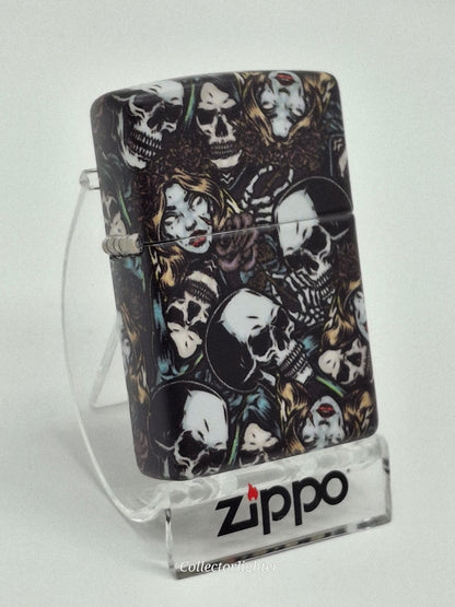 Zippo Benzinfeuerzeug Zippo - Gothic Skull Design 540° 60007057 60007057 Zippo - Gothic Skull Design 540° 60007057