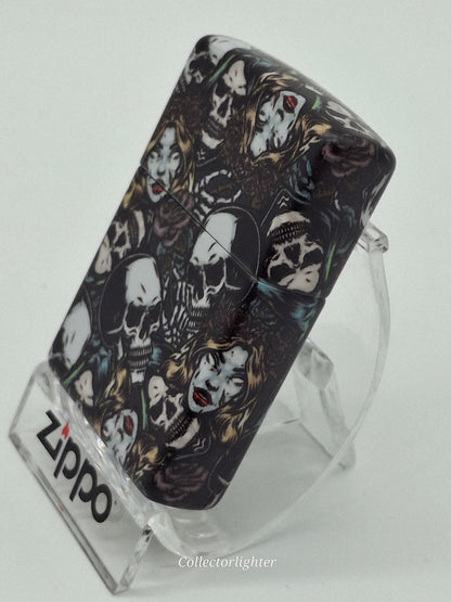 Zippo Benzinfeuerzeug Zippo - Gothic Skull Design 540° 60007057 60007057 Zippo - Gothic Skull Design 540° 60007057