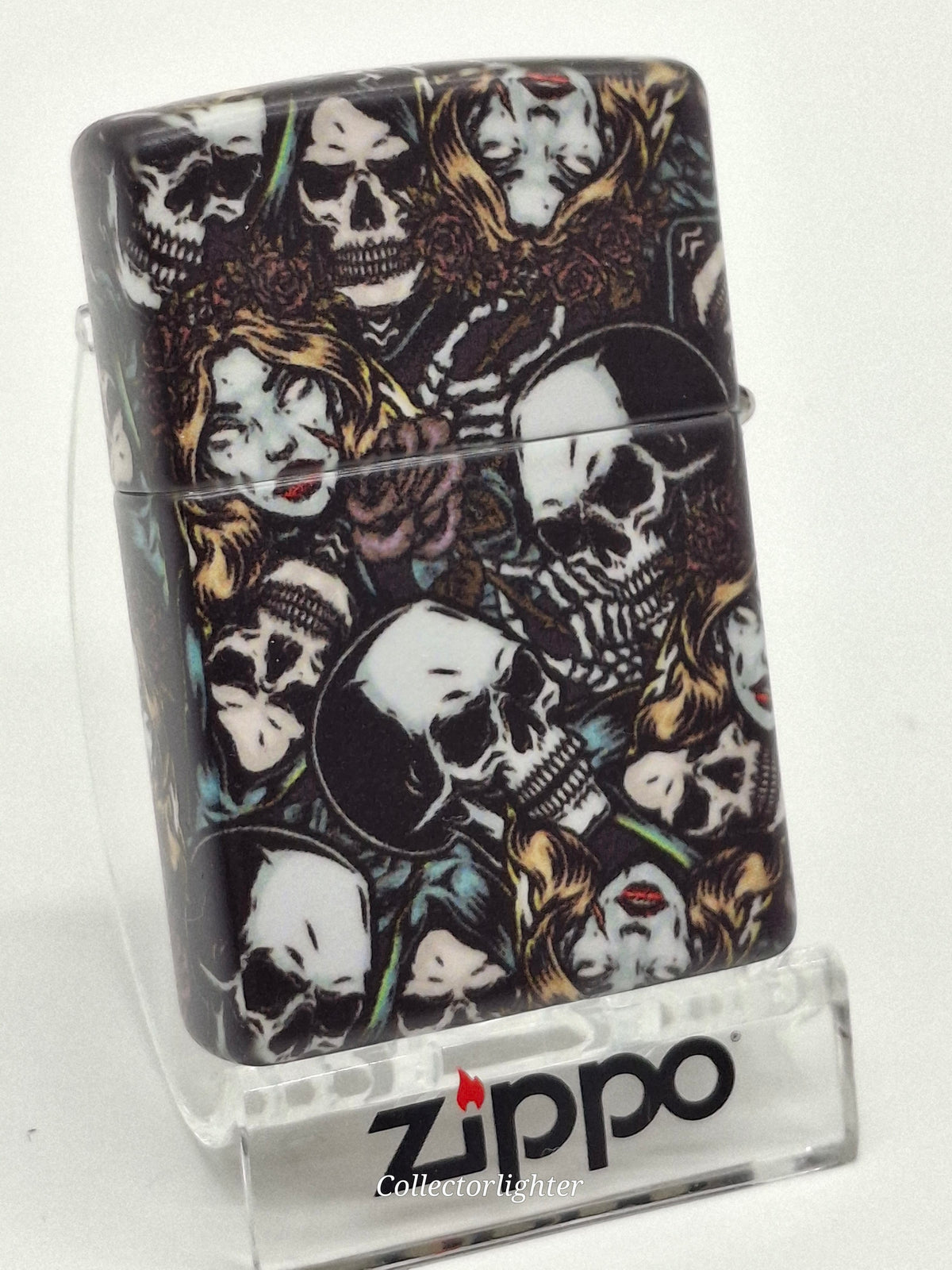 Zippo Benzinfeuerzeug Zippo - Gothic Skull Design 540° 60007057 60007057 Zippo - Gothic Skull Design 540° 60007057