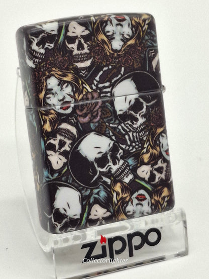 Zippo Benzinfeuerzeug Zippo - Gothic Skull Design 540° 60007057 60007057 Zippo - Gothic Skull Design 540° 60007057